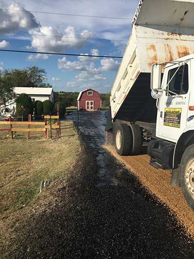Tar and Chip Paving in Athens, Texas